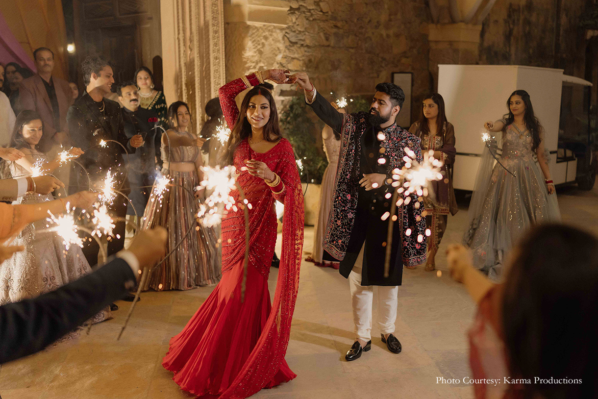 Rijul and Sonia, Tijara Fort-Palace, Rajasthan