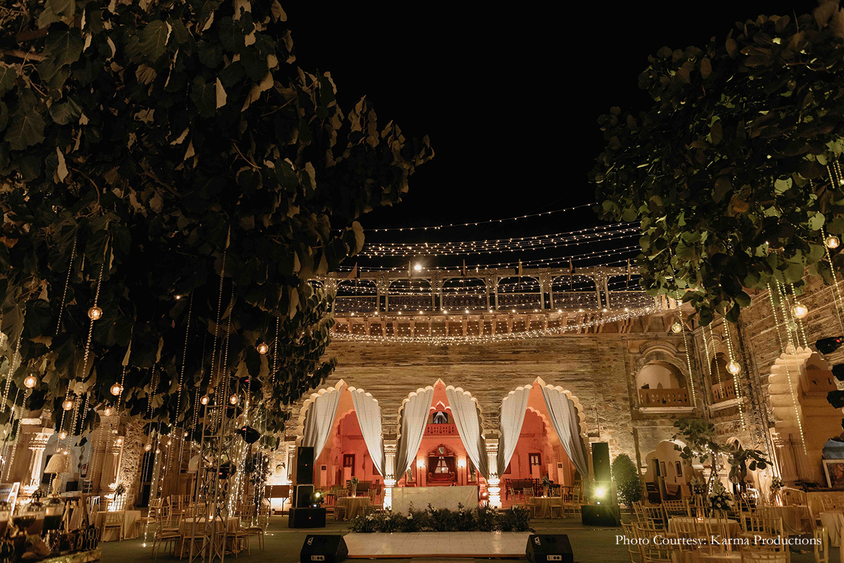 Rijul and Sonia, Tijara Fort-Palace, Rajasthan