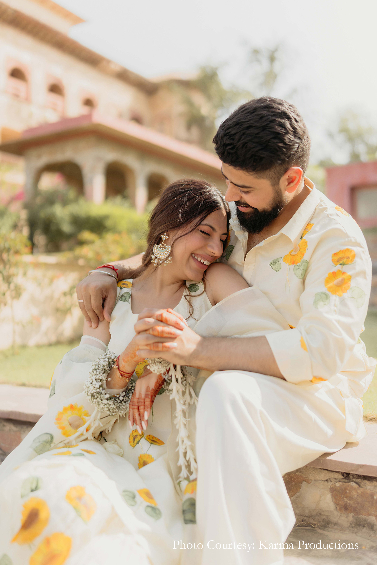 Rijul and Sonia, Tijara Fort-Palace, Rajasthan