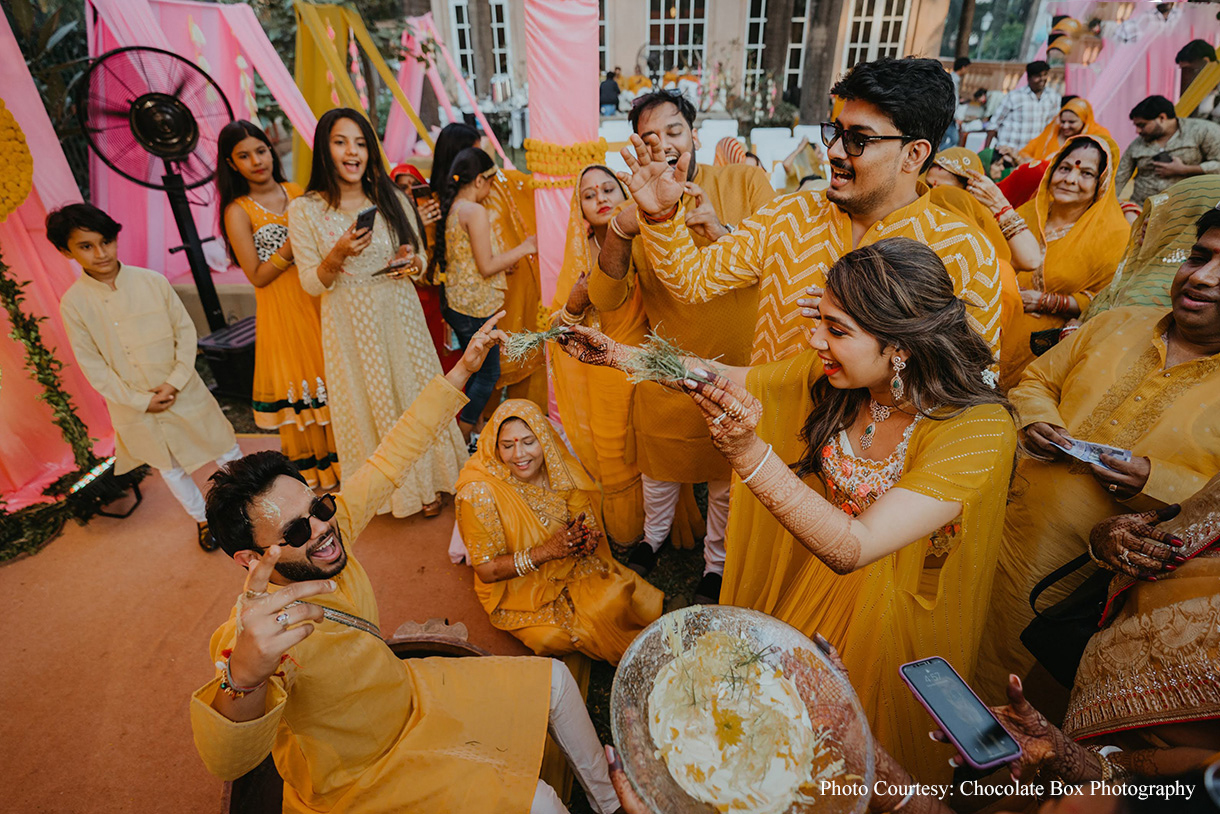 Rishabh and Chitra, ITC Maratha Mumbai