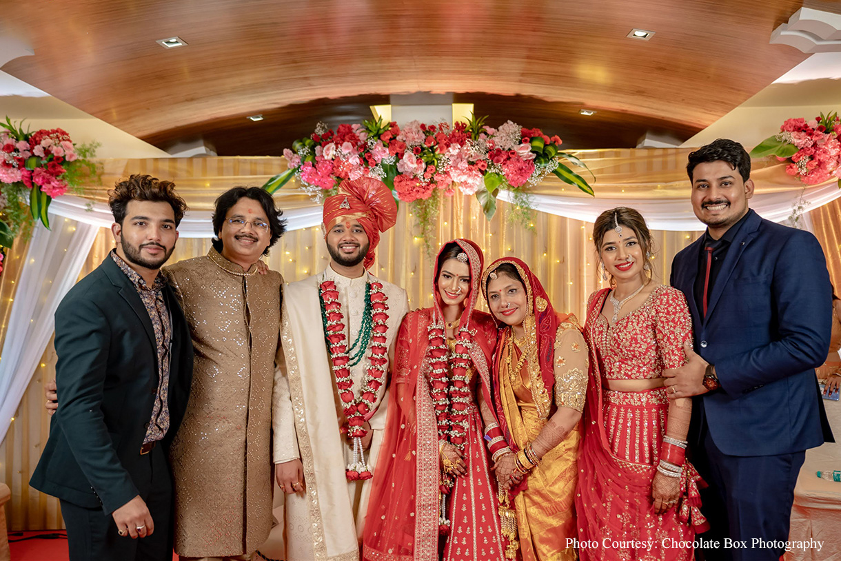 Rishabh and Chitra, ITC Maratha Mumbai