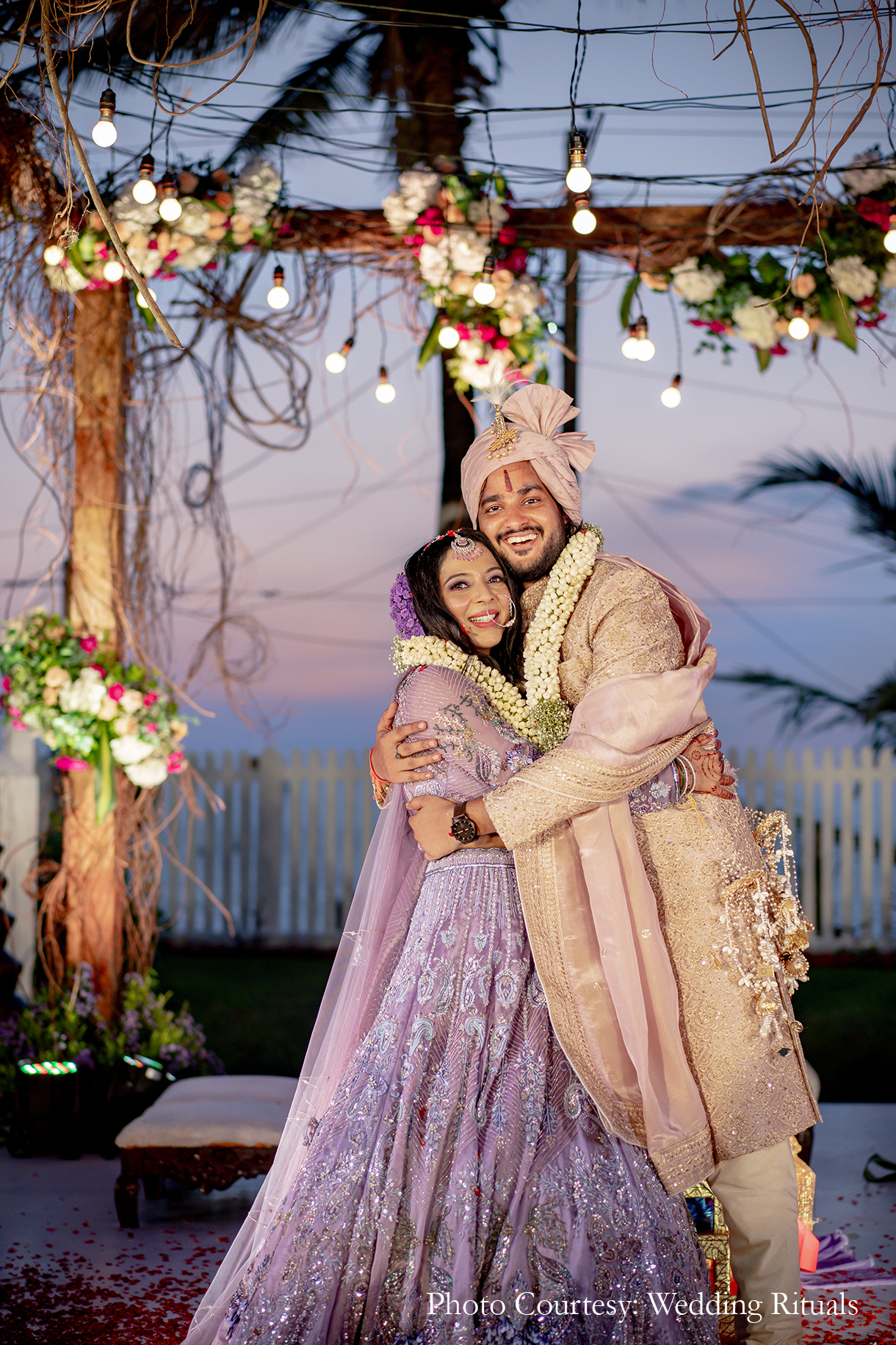 Ritika and Anmol, Hotel Goan Heritage, Goa