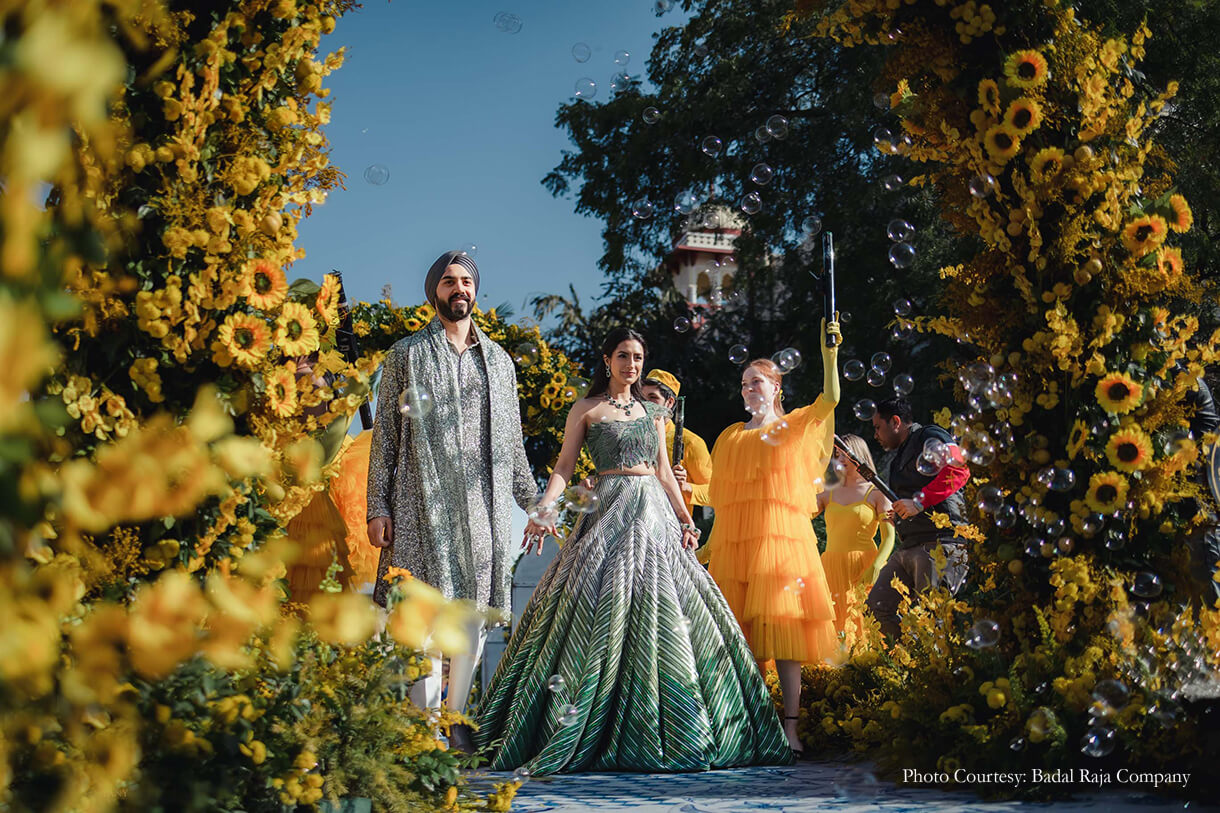 Riya Kakar and Angad Singh, Jaipur