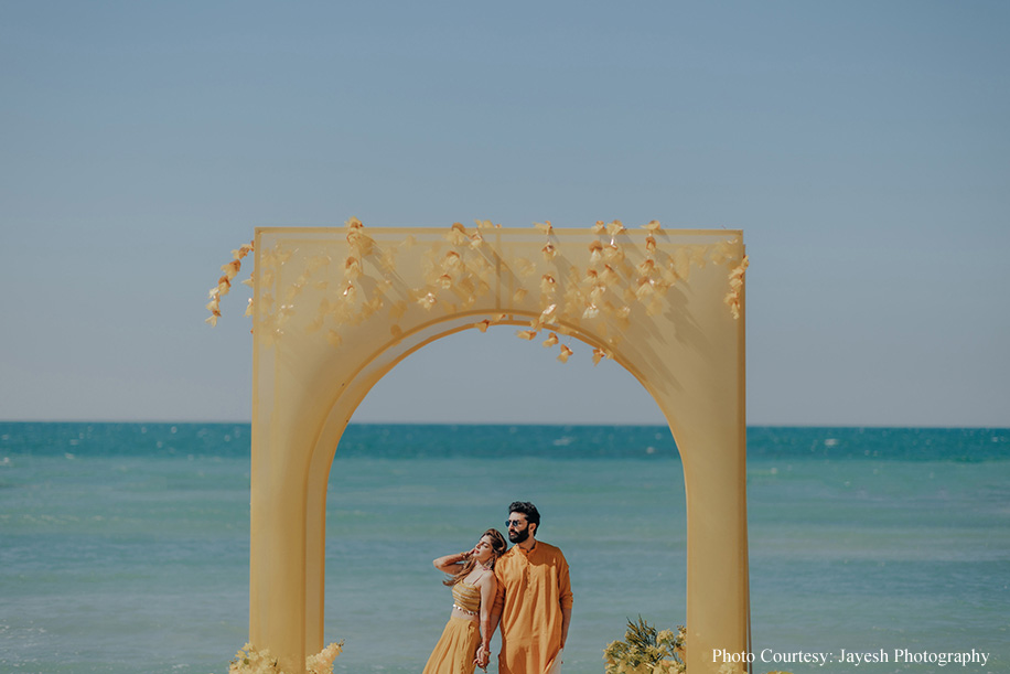 Raika Hoda and Sagar Soni, Sofitel Bahrain Zallaq Thalassa Sea & Spa