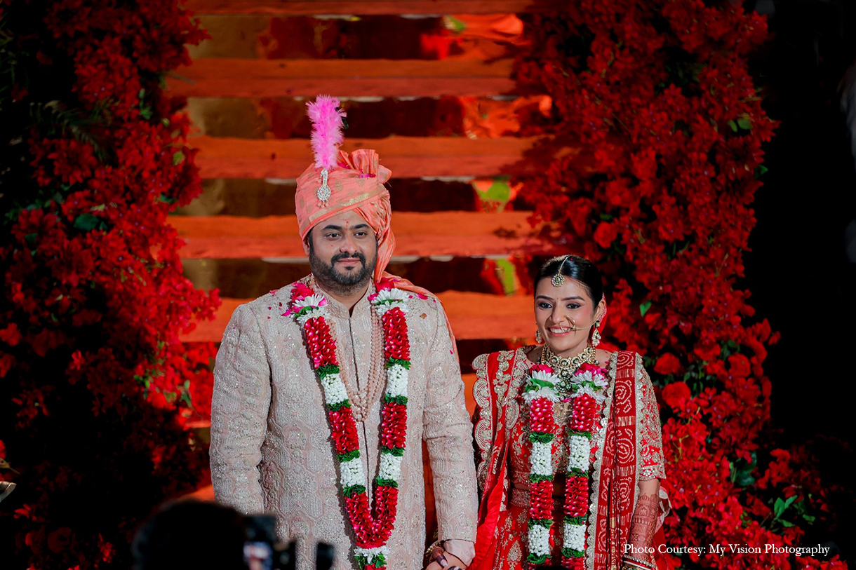 Saloni Gandhi and Karan Thacker, Mumbai