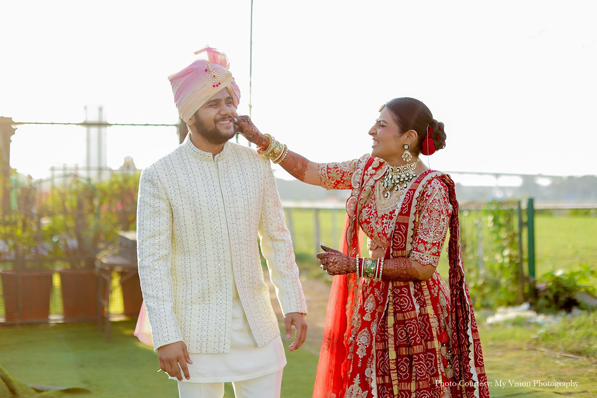 Saloni Gandhi and Karan Thacker, Mumbai