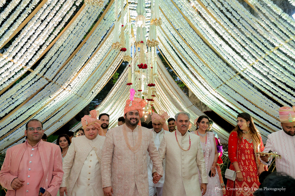 Saloni Gandhi and Karan Thacker, Mumbai