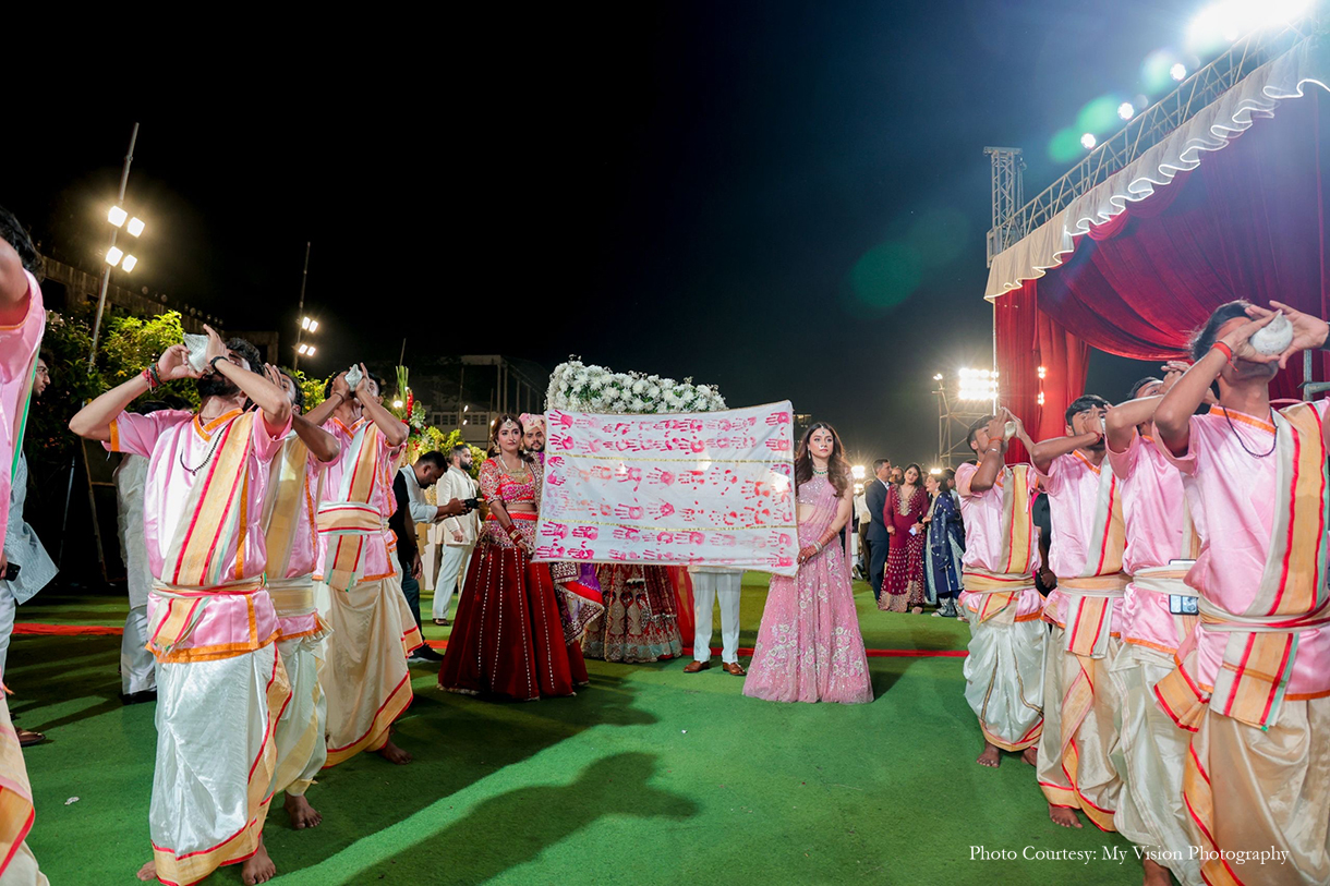 Saloni Gandhi and Karan Thacker, Mumbai