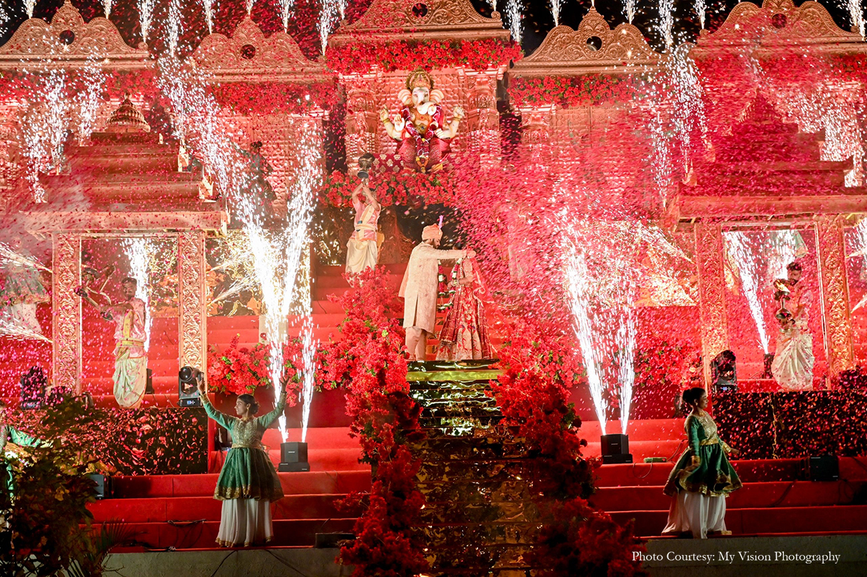 Saloni Gandhi and Karan Thacker, Mumbai