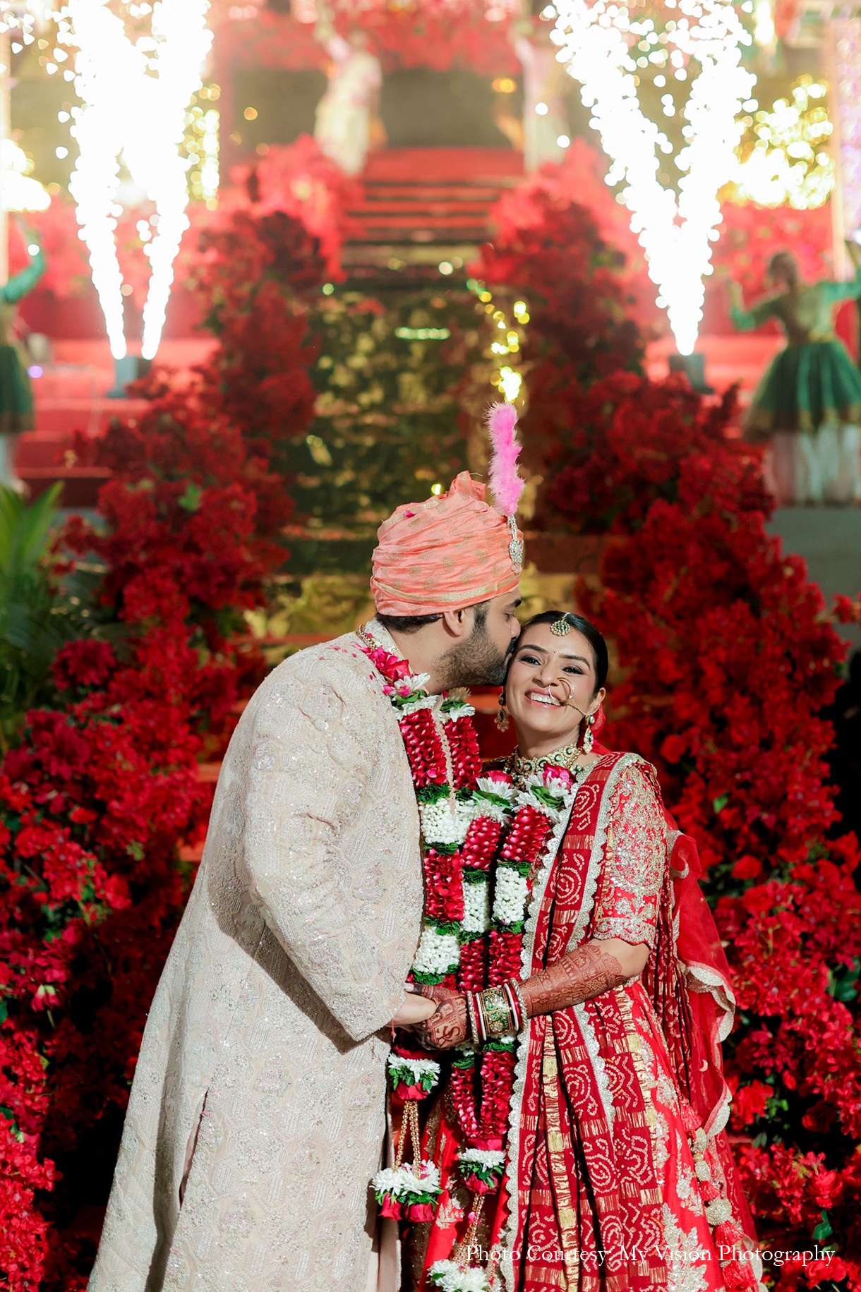 Saloni Gandhi and Karan Thacker, Mumbai