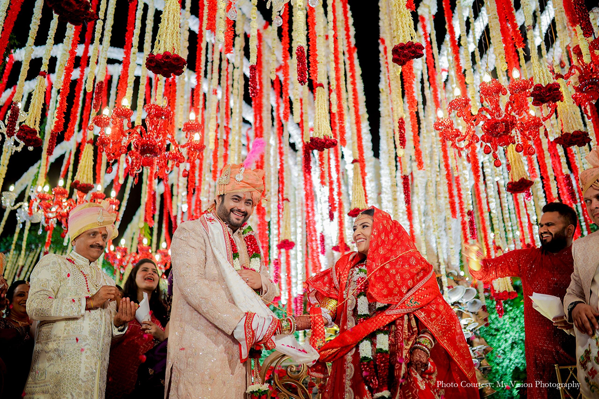 Saloni Gandhi and Karan Thacker, Mumbai