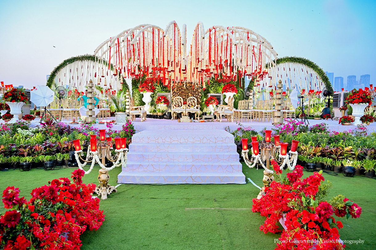Saloni Gandhi and Karan Thacker, Mumbai