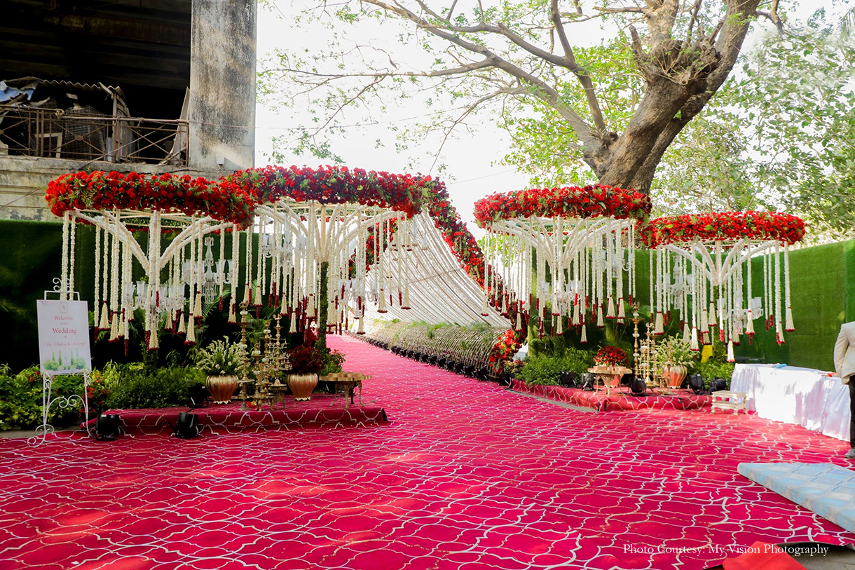 Saloni Gandhi and Karan Thacker, Mumbai