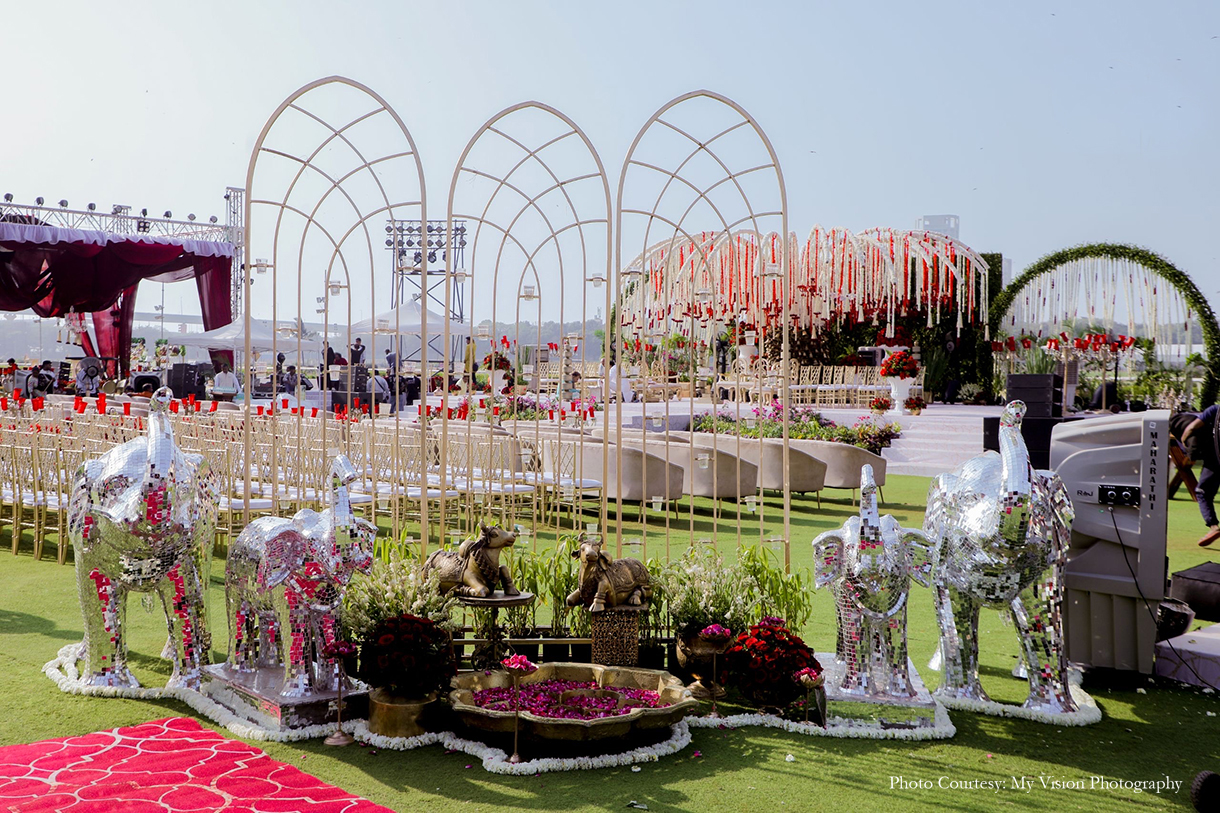 Saloni Gandhi and Karan Thacker, Mumbai