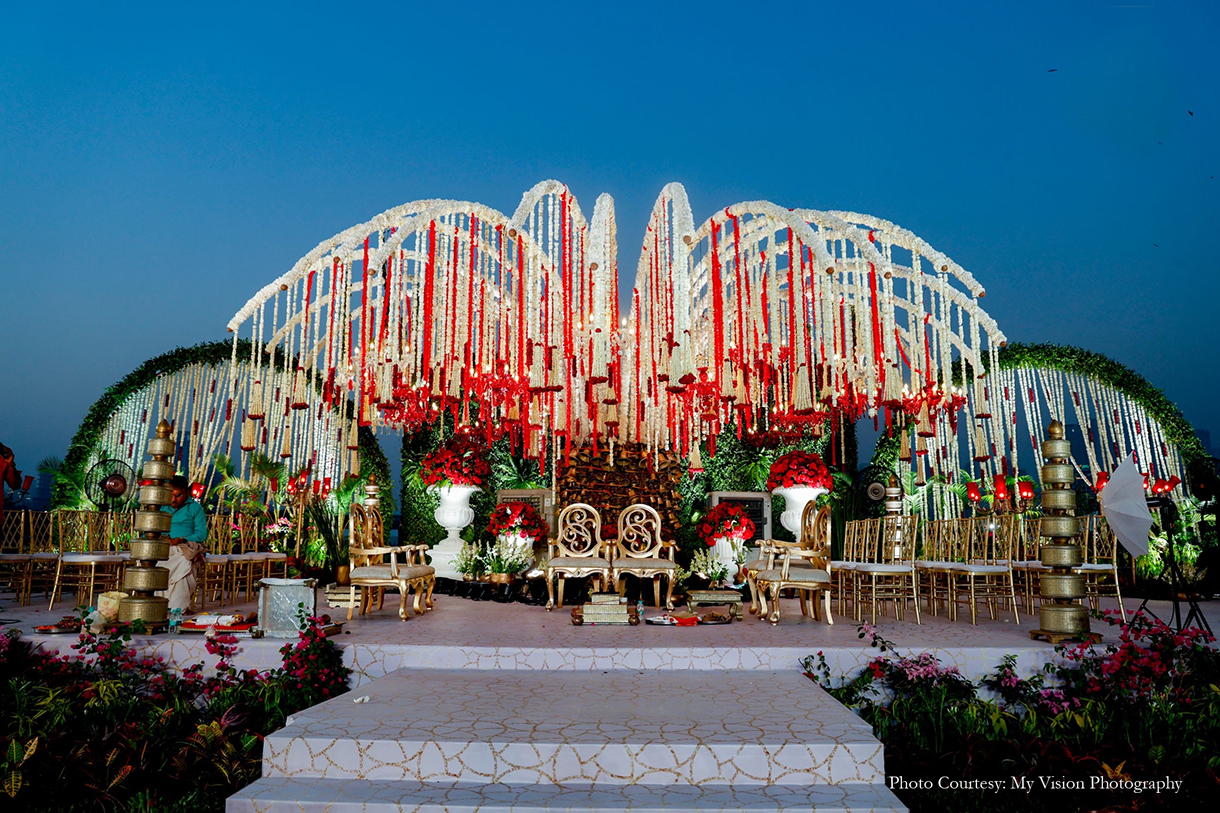 Saloni Gandhi and Karan Thacker, Mumbai
