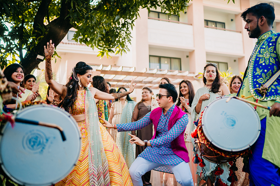 Sameeksha Madan and Tanmay Arora, Radisson Blu Resort & Spa, Alibaug