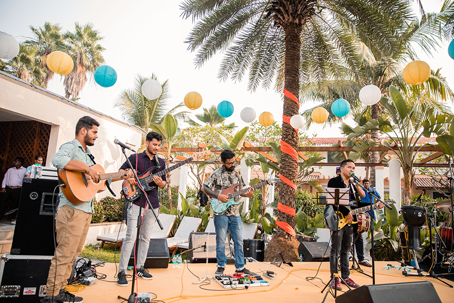 Sameeksha Madan and Tanmay Arora, Radisson Blu Resort & Spa, Alibaug