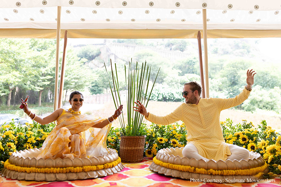 Sangeeta and Michael, Alila Fort Bishangarh, Jaipur