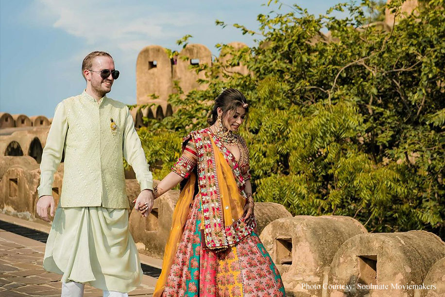 Sangeeta and Michael, Alila Fort Bishangarh, Jaipur