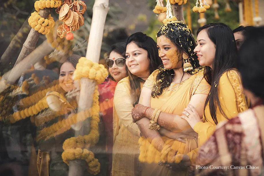 Haldi celebration