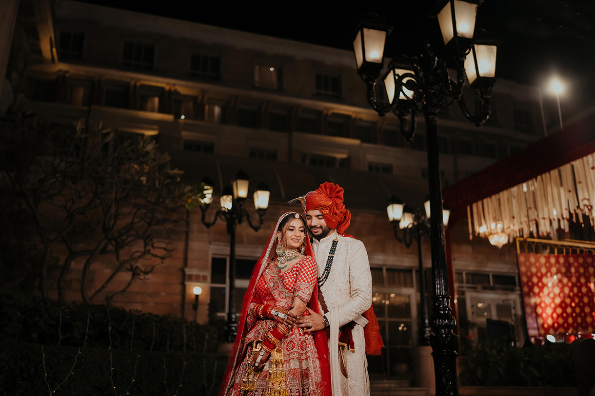Shweta and Piyush, ITC Maratha