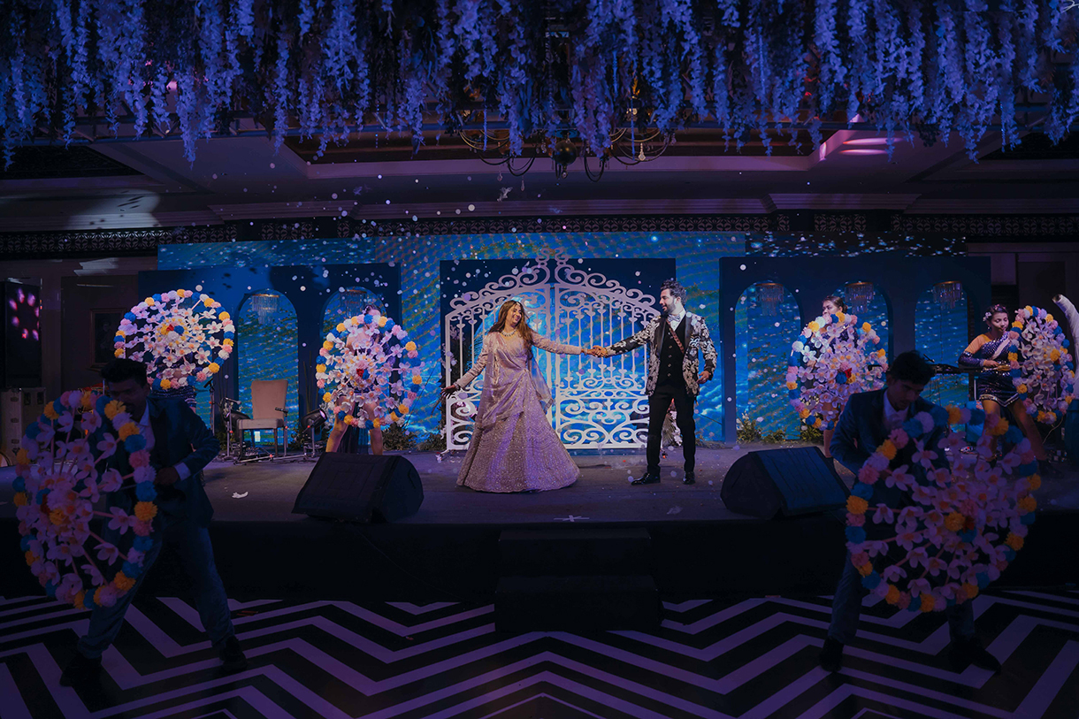 Shweta and Piyush, ITC Maratha