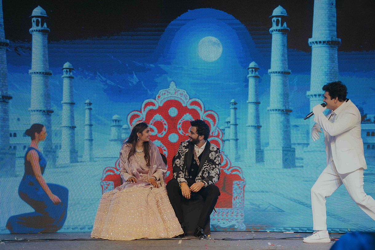 Shweta and Piyush, ITC Maratha