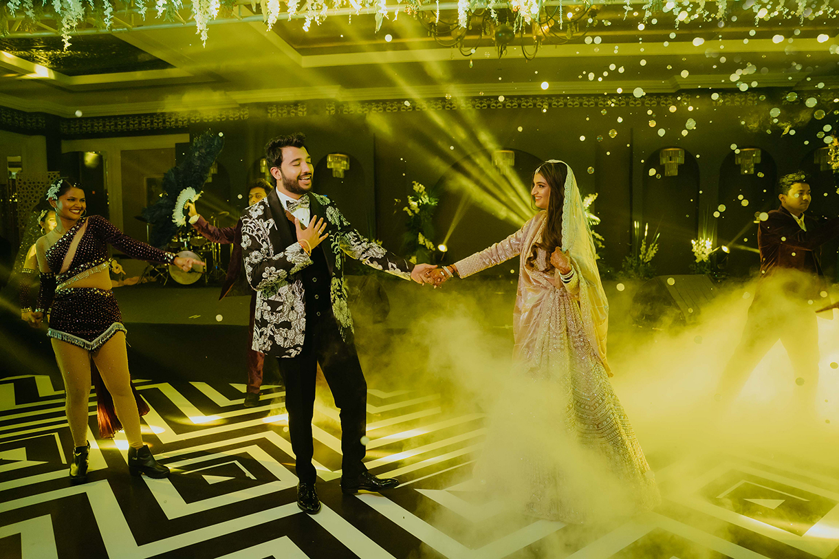 Shweta and Piyush, ITC Maratha