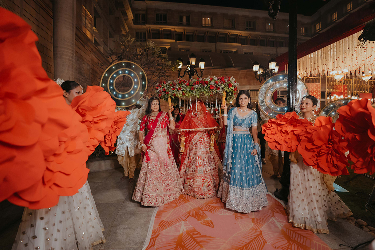 Shweta and Piyush, ITC Maratha