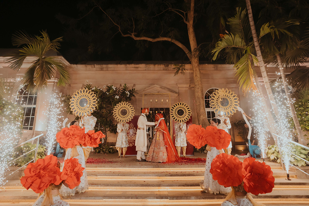 Shweta and Piyush, ITC Maratha