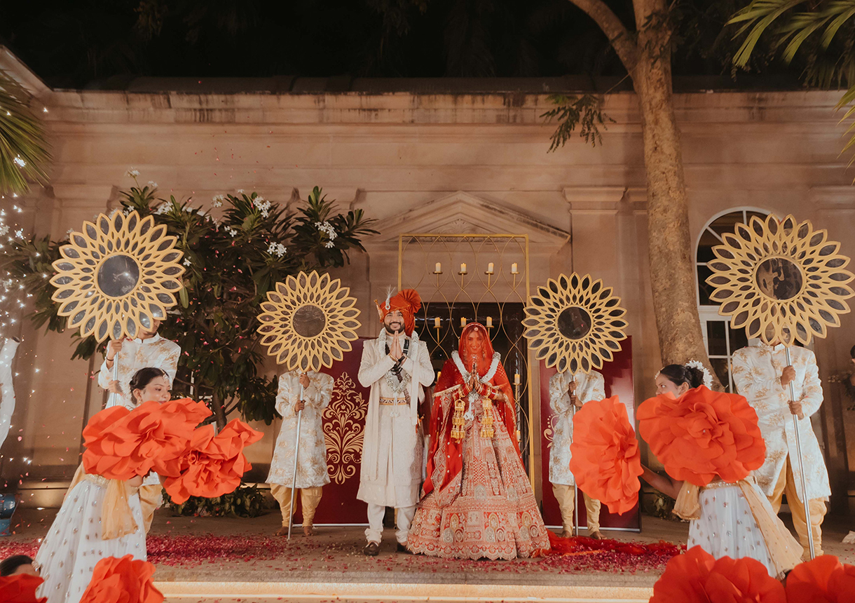 Shweta and Piyush, ITC Maratha