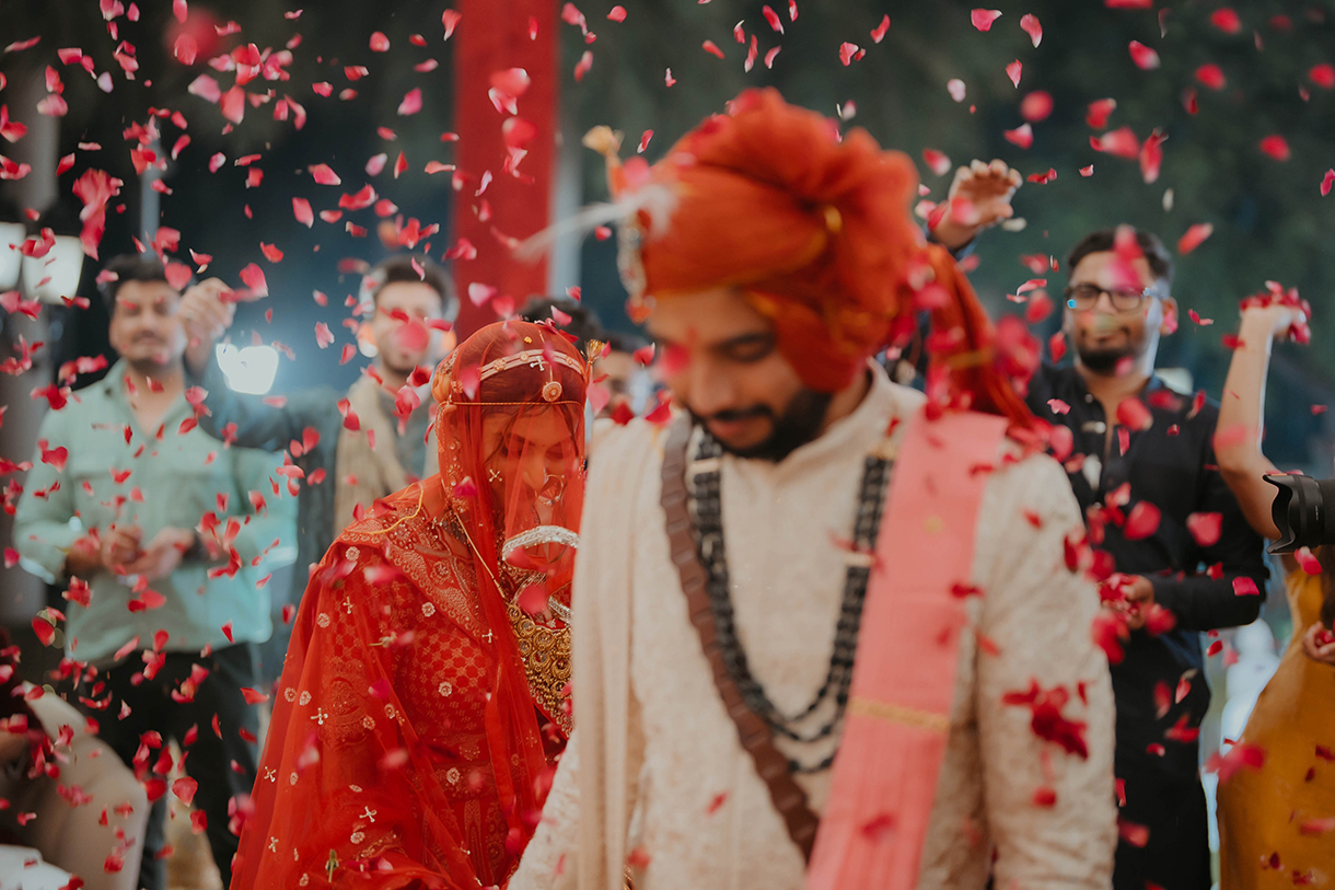 Shweta and Piyush, ITC Maratha