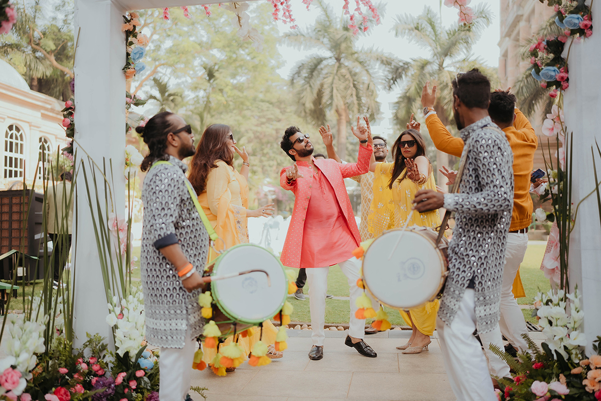 Shweta and Piyush, ITC Maratha