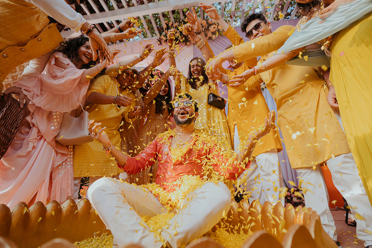 Shweta and Piyush, ITC Maratha