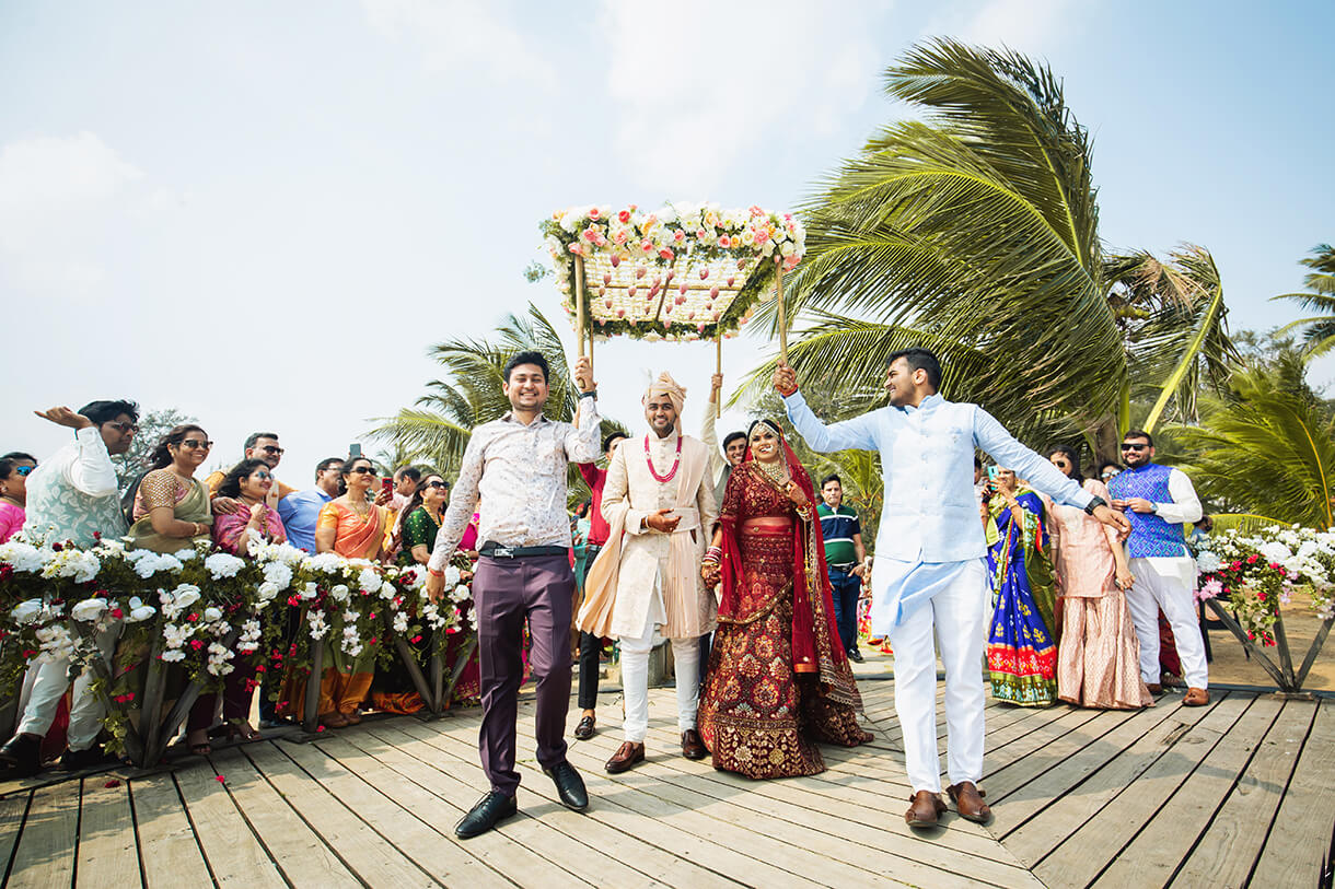 Silky Kothari and Jinesh Parmar, Mamallapuram