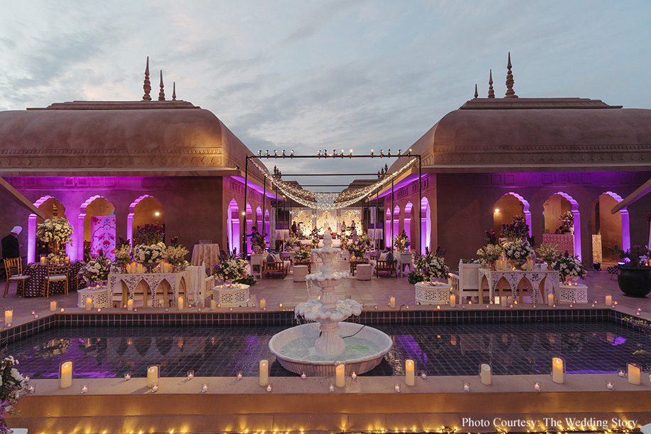 Srinaini Kesani and Phalgun Gorukanti, Fairmont Jaipur