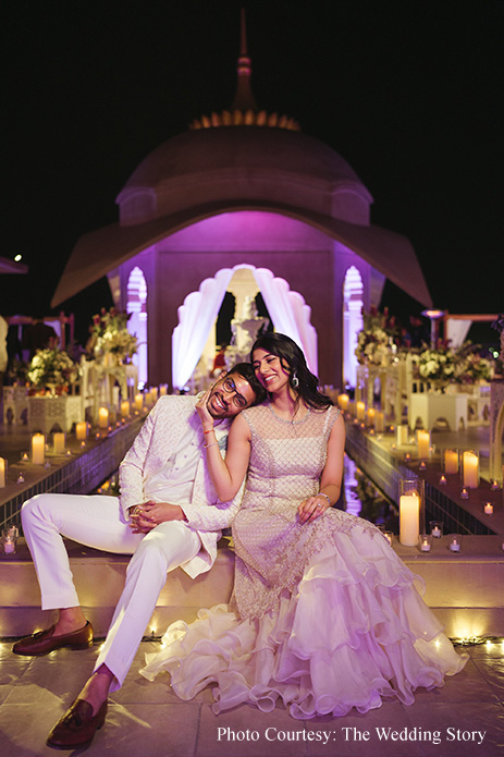 Srinaini Kesani and Phalgun Gorukanti, Fairmont Jaipur