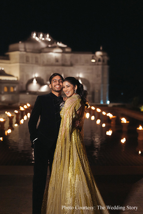 Srinaini Kesani and Phalgun Gorukanti, Fairmont Jaipur