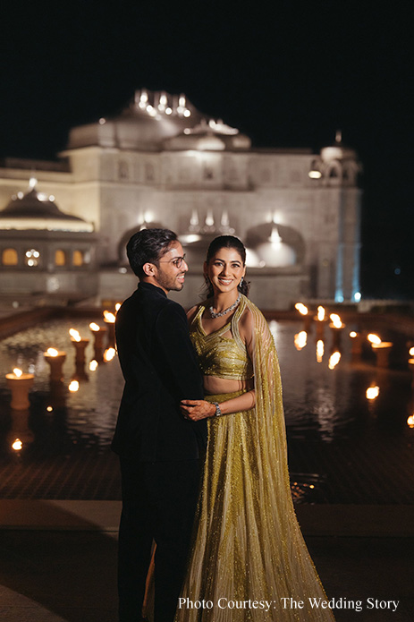 Srinaini Kesani and Phalgun Gorukanti, Fairmont Jaipur