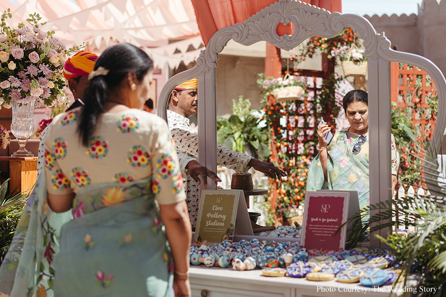 Srinaini Kesani and Phalgun Gorukanti, Fairmont Jaipur