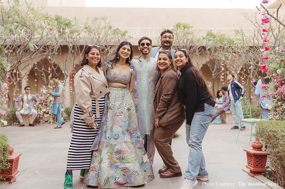 Srinaini Kesani and Phalgun Gorukanti, Fairmont Jaipur