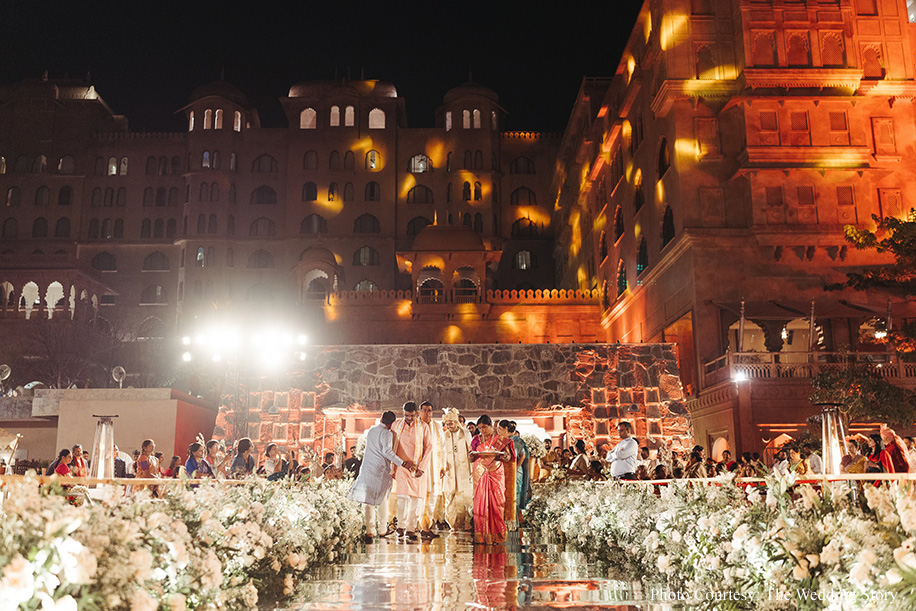 Srinaini Kesani and Phalgun Gorukanti, Fairmont Jaipur