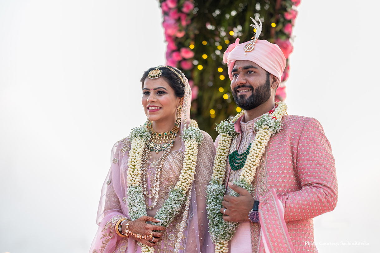 Srishti Desai and Jaimin Patel, Goa