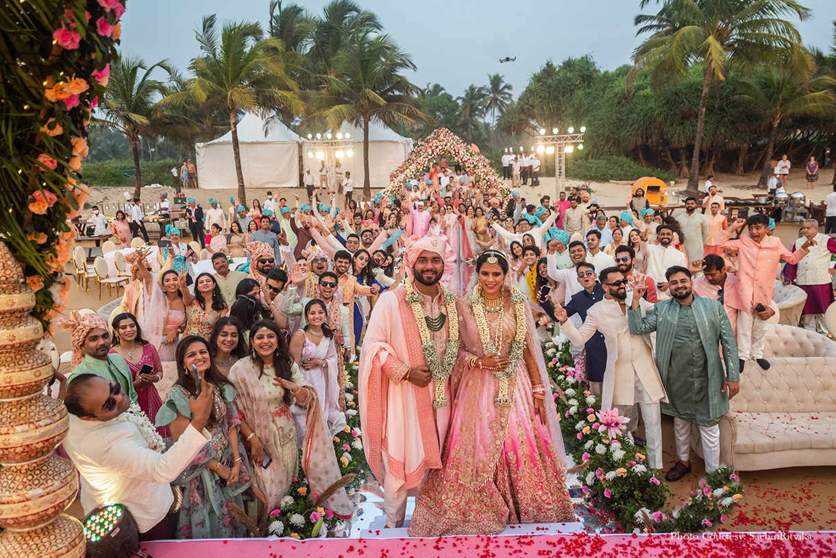 Srishti Desai and Jaimin Patel, Goa