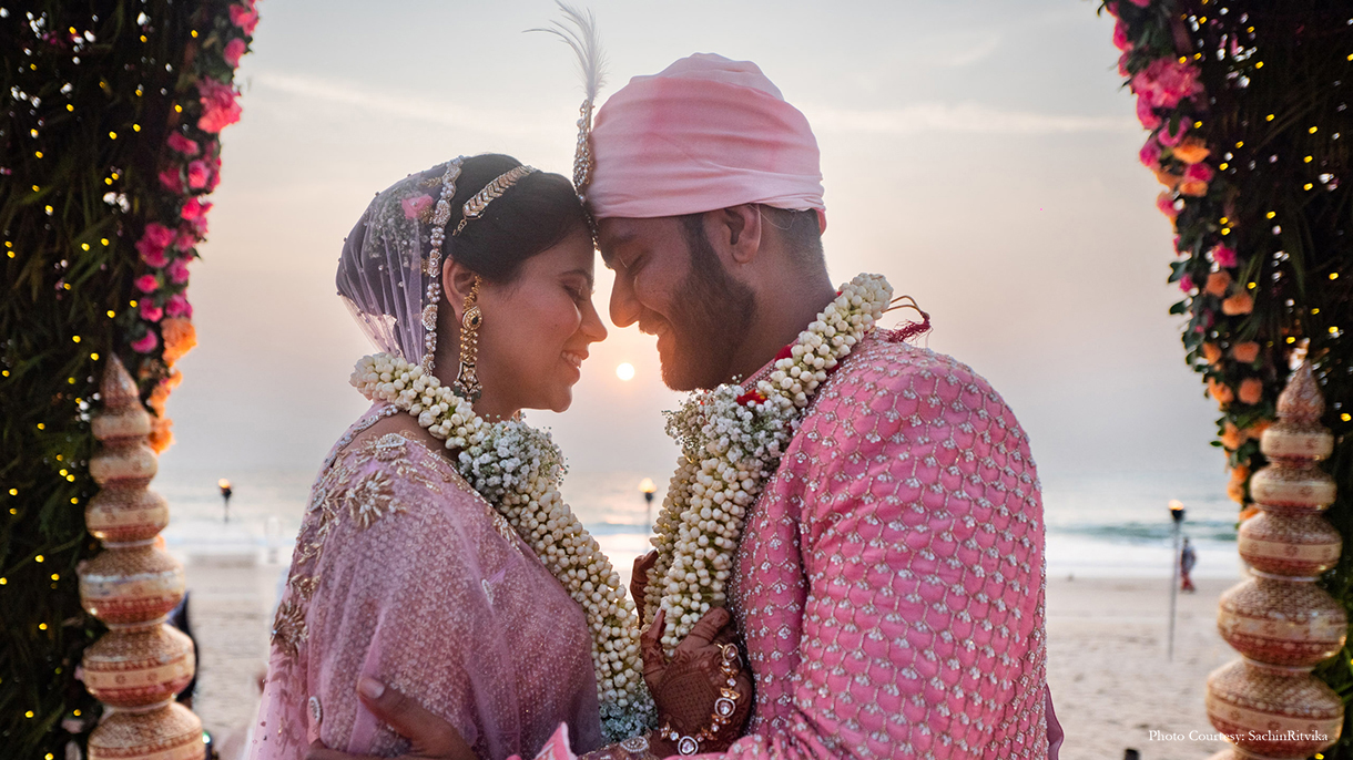 Srishti Desai and Jaimin Patel, Goa