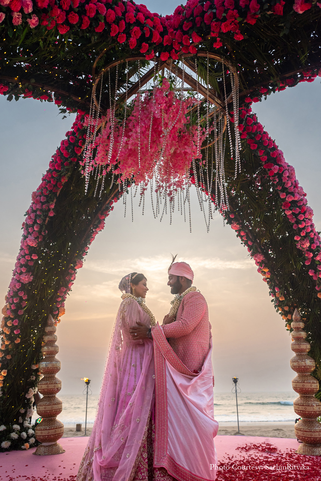 Srishti Desai and Jaimin Patel, Goa