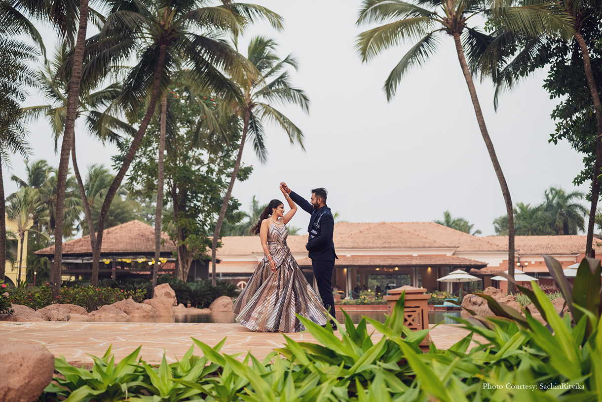 Srishti Desai and Jaimin Patel, Goa