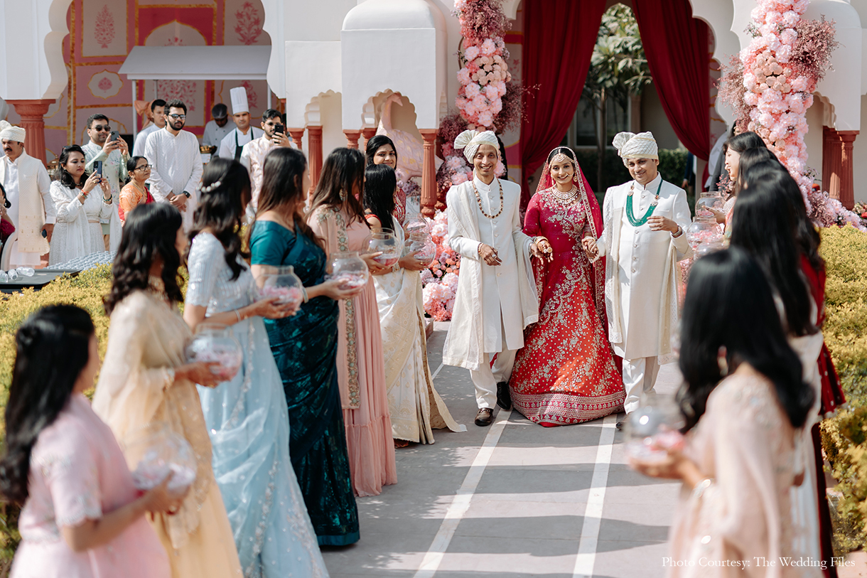 Surabhi Kawad and Jainik Jain, Jaipur