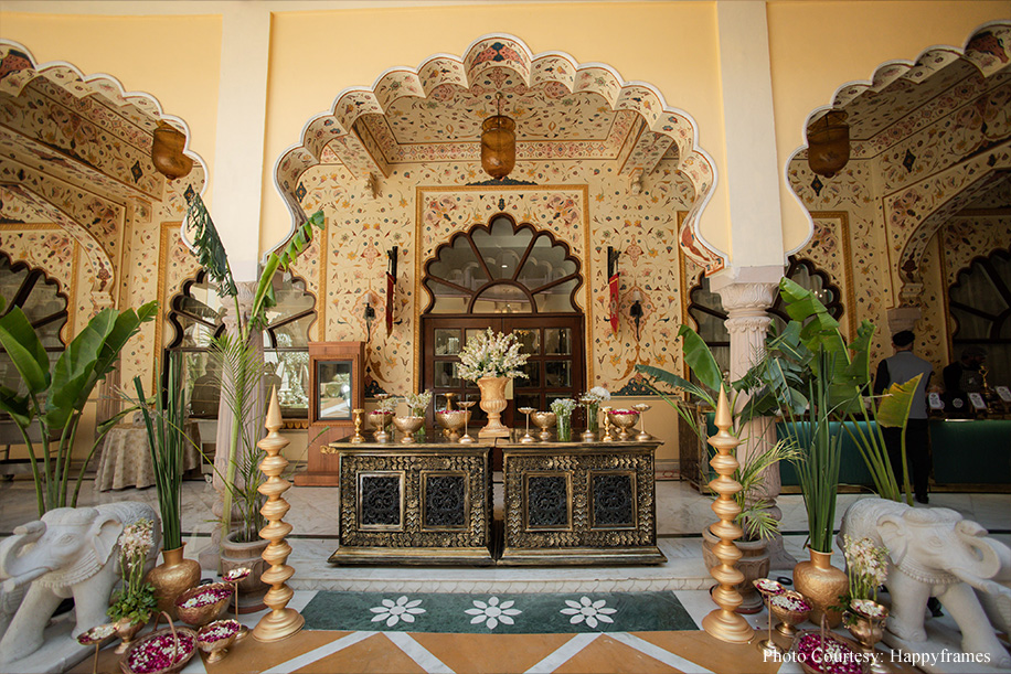 Swastika and Karan Bhatia, Noor Mahal Palace, Delhi