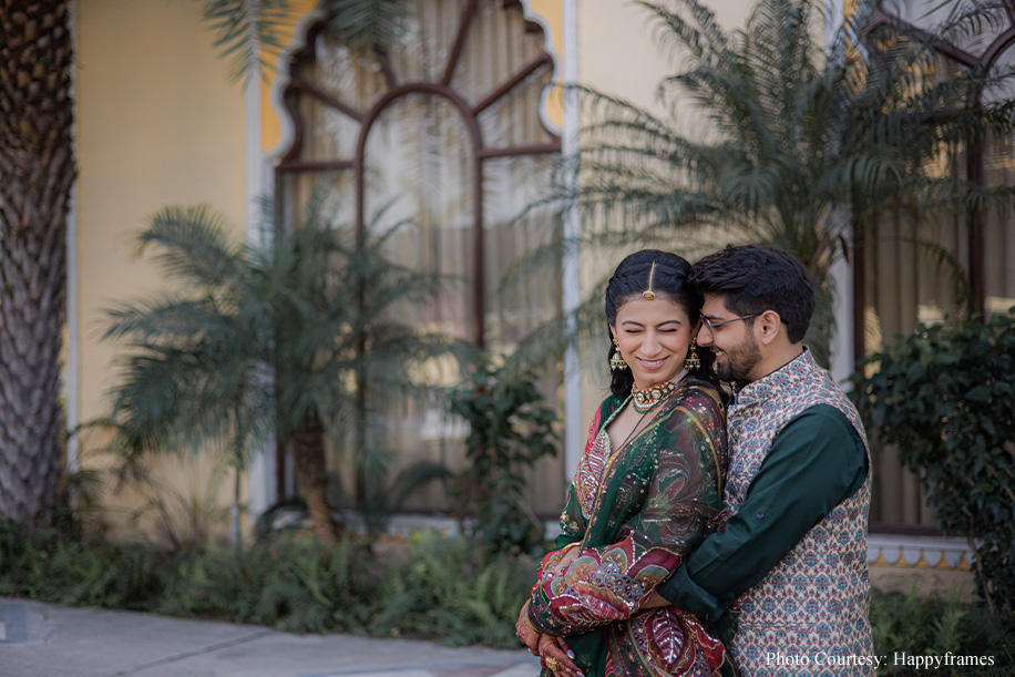 Swastika and Karan Bhatia, Noor Mahal Palace, Delhi